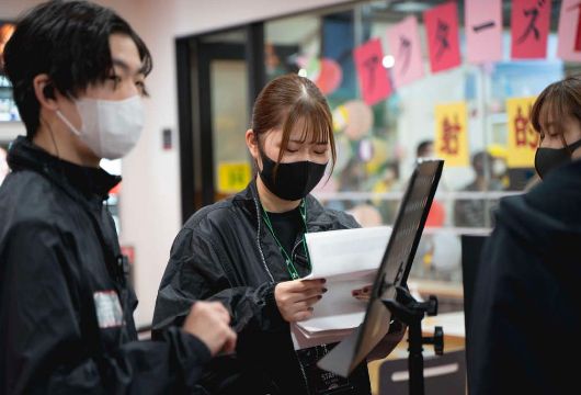 学内開催オーディションのスタッフでコンサートやプロダクションと繋がる!